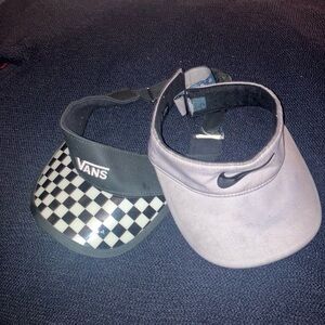 Nike and vans sun visor